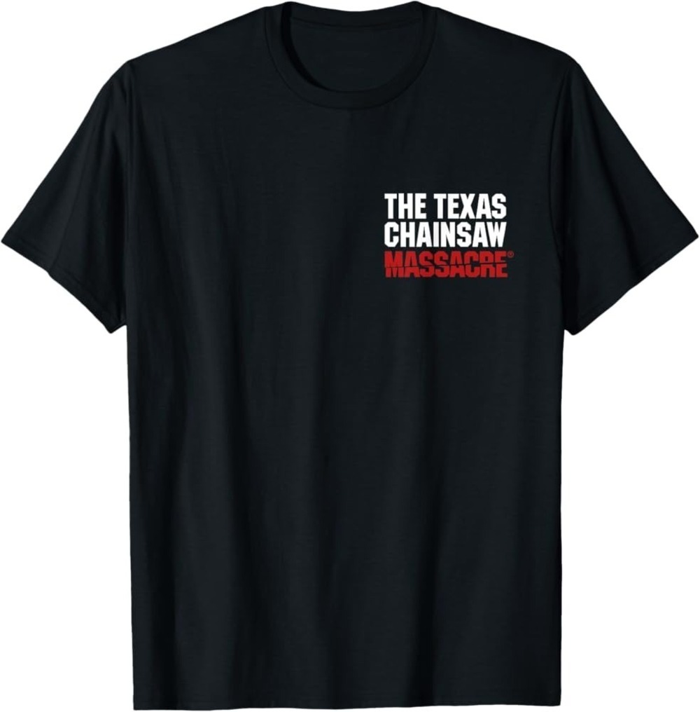 The Texas Chainsaw Massacre Front Back Leatherface Shirt